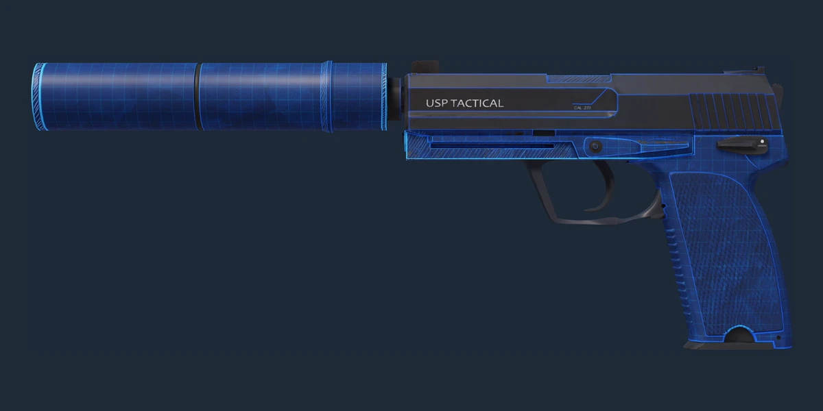 USP-S (Emléktárgy) | Tervrajz (Kevéssé használt) előnézete
