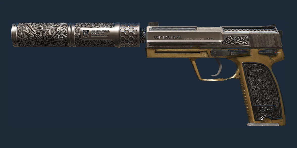 Förhandsvisning av Souvenir USP-S | Lead Conduit (Testad i fält)