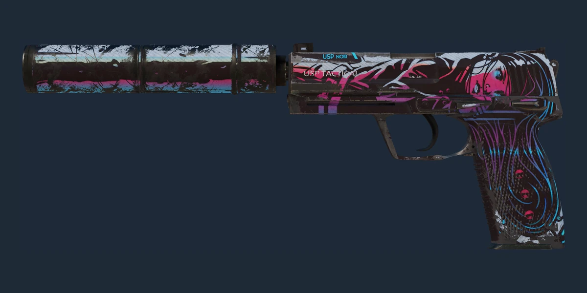 USP-S | Neonoir (Háború tépázta) előnézete