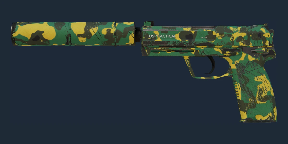 ตัวอย่าง USP-S | Overgrowth (ผ่านการทดสอบภาคสนาม)