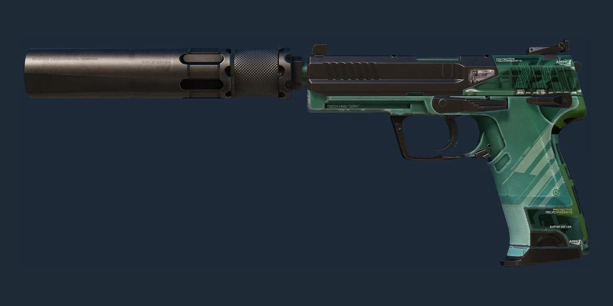 Podgląd: USP-S | PC-GRN (po testach bojowych)