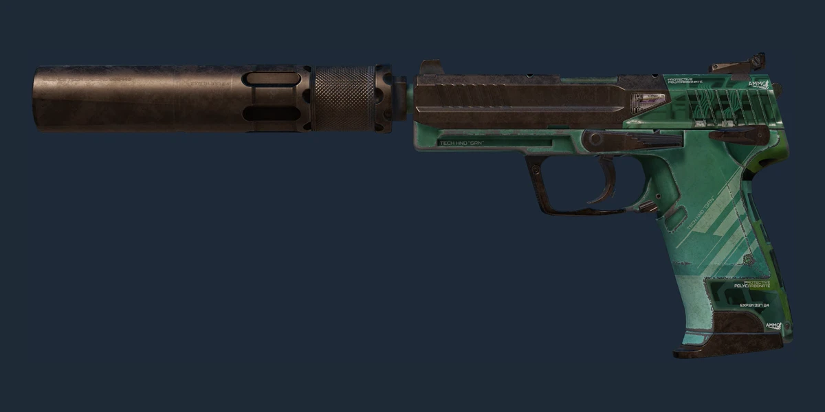 USP-S | PC-ZLD (Háború tépázta) előnézete
