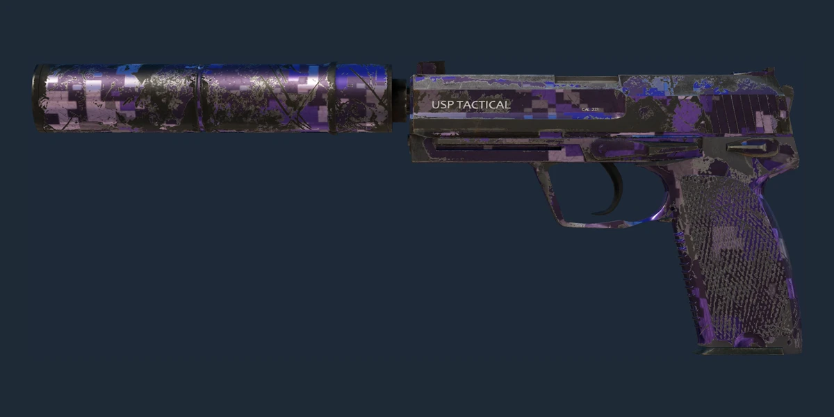 USP-S | Purple DDPAT (Well-Worn) preview