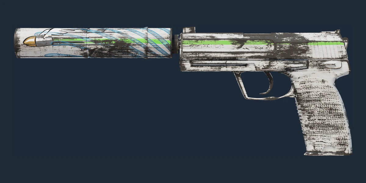 Náhled: USP-S | Road Rash (Lehce opotřebený)