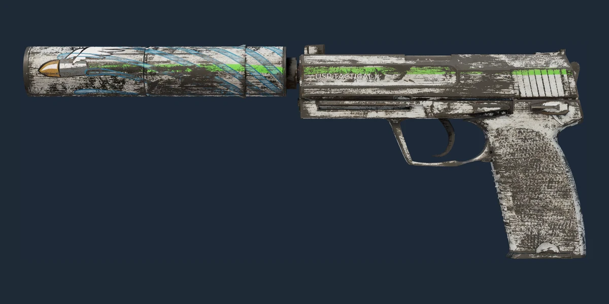 Anteprima di USP-S | Road Rash (Segnato dalle battaglie)
