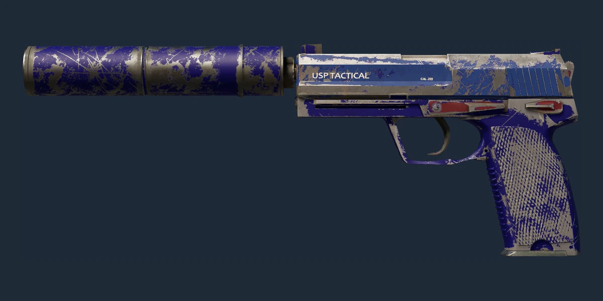 Προεπισκόπηση του USP-S | Royal Blue (Πολυκαιρισμένο)