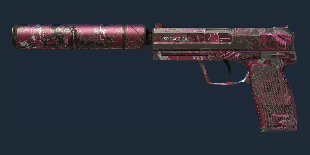 Forhåndsvisning af USP-S | Target Acquired (Meget slidt)