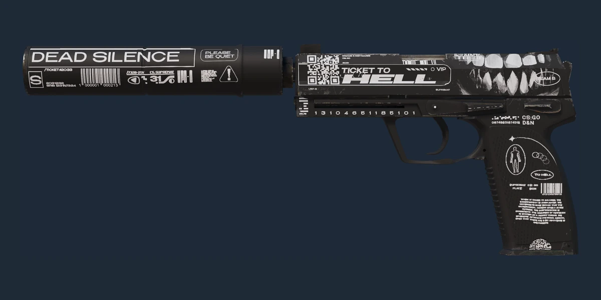 USP-S | Ticket to Hell (Minimal Wear) preview