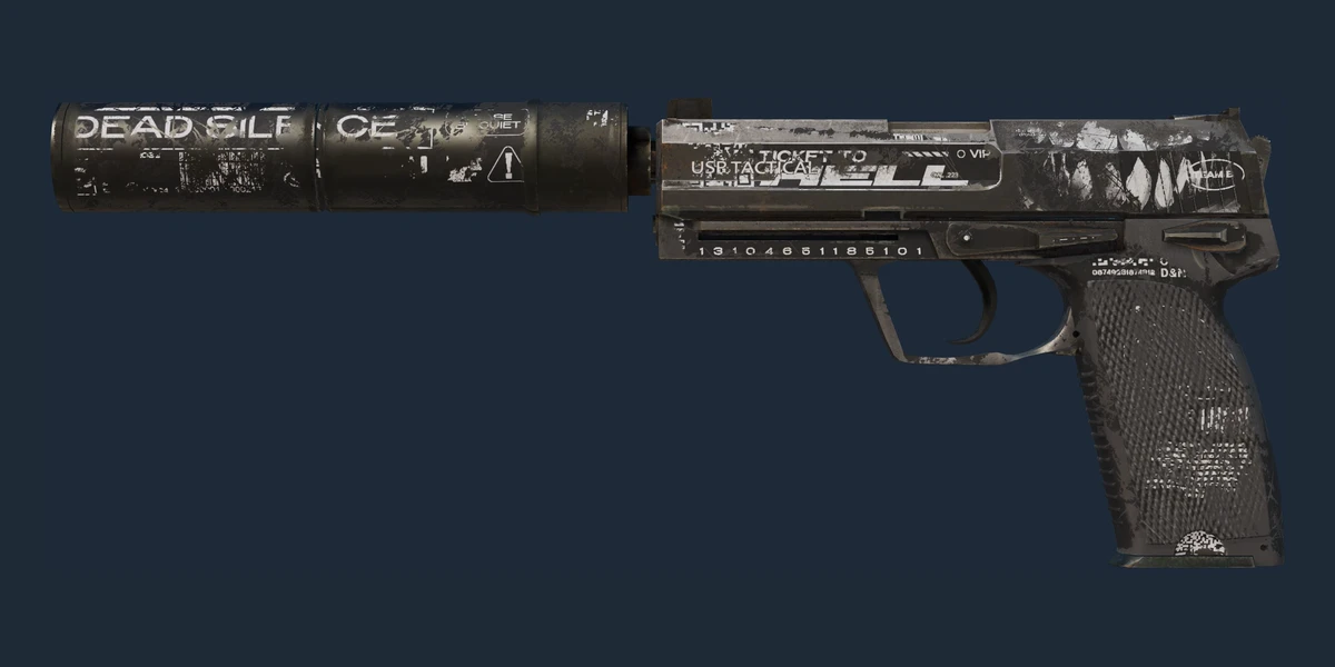 USP-S | Cehenneme Bilet (Savaş Görmüş) önizlemesi