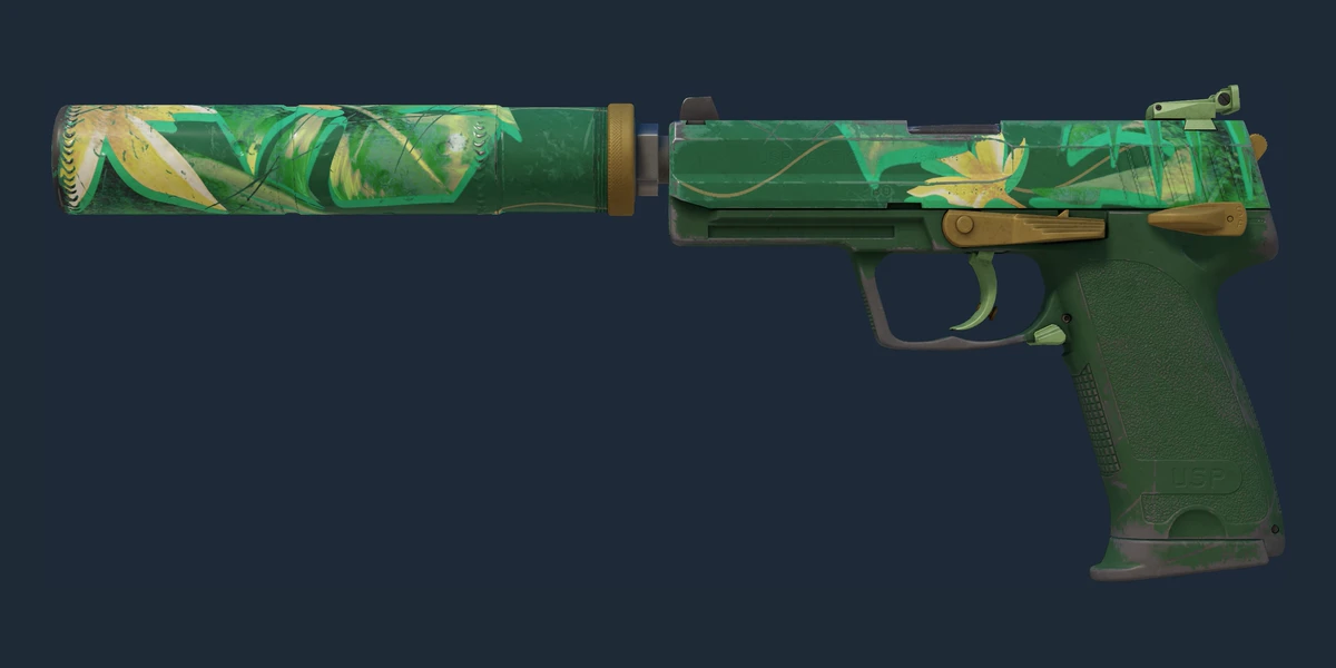 Vista previa de USP-S | Brisa tropical (Algo desgastado)
