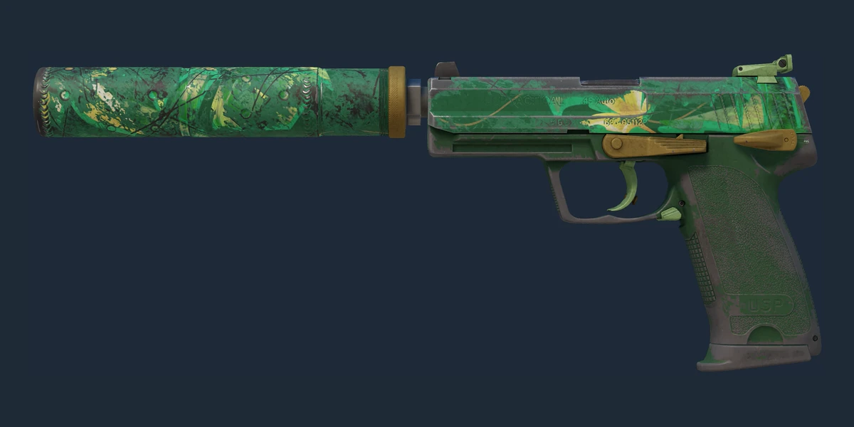USP-S | Tropical Breeze (Well-Worn) preview