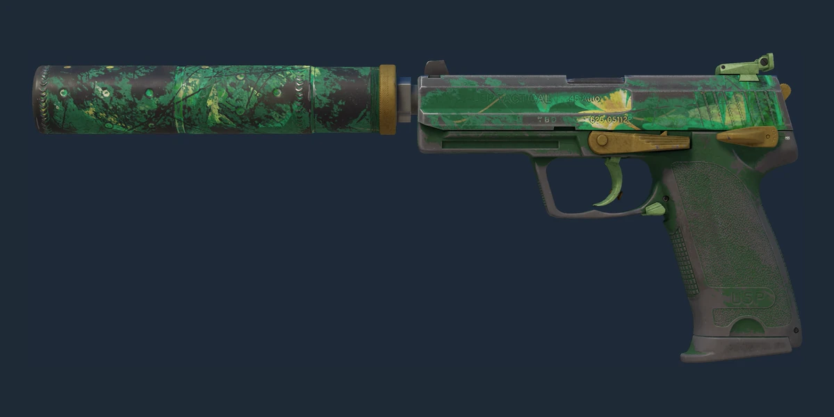 Forhåndsvisning af USP-S | Tropical Breeze (Kampvansiret)