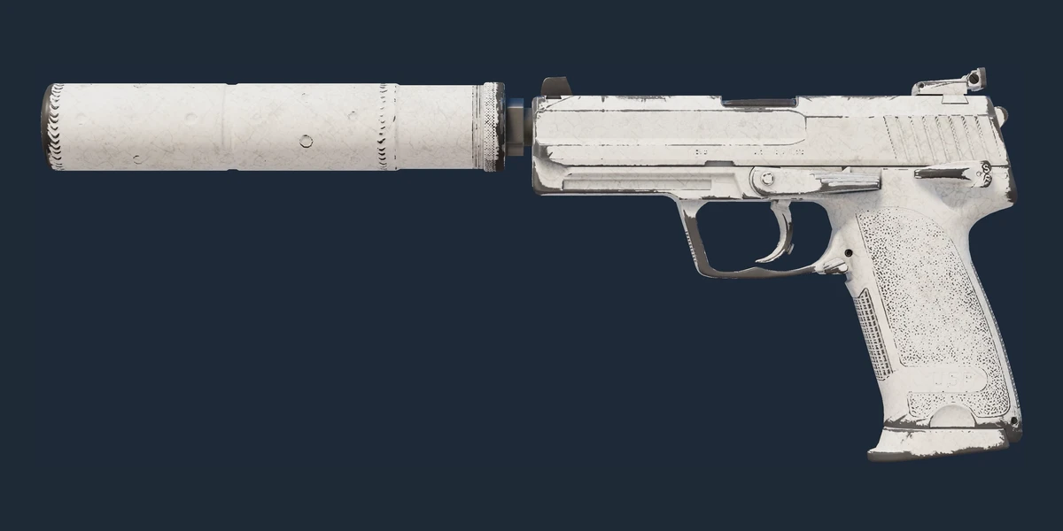 ตัวอย่าง USP-S (Souvenir) | Whiteout (มีรอยถลอกอย่างมาก)