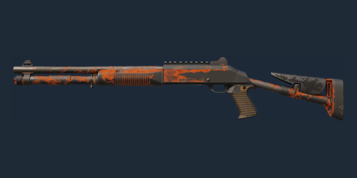 Souvenir XM1014 | Blaze Orange (Battle-Scarred) preview