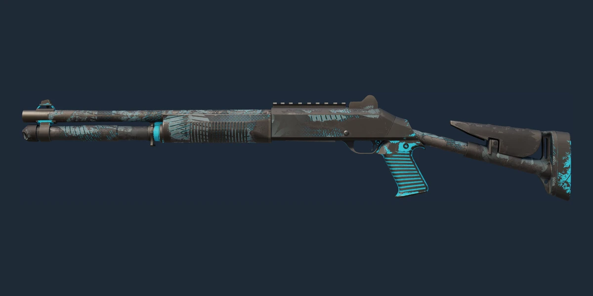 StatTrak™ XM1014 | Slipstream (Well-Worn) preview