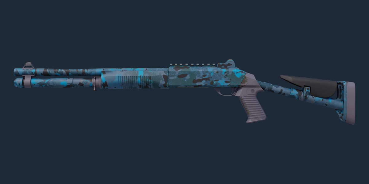 ตัวอย่าง XM1014 | VariCamo Blue (ใหม่จากโรงงาน)