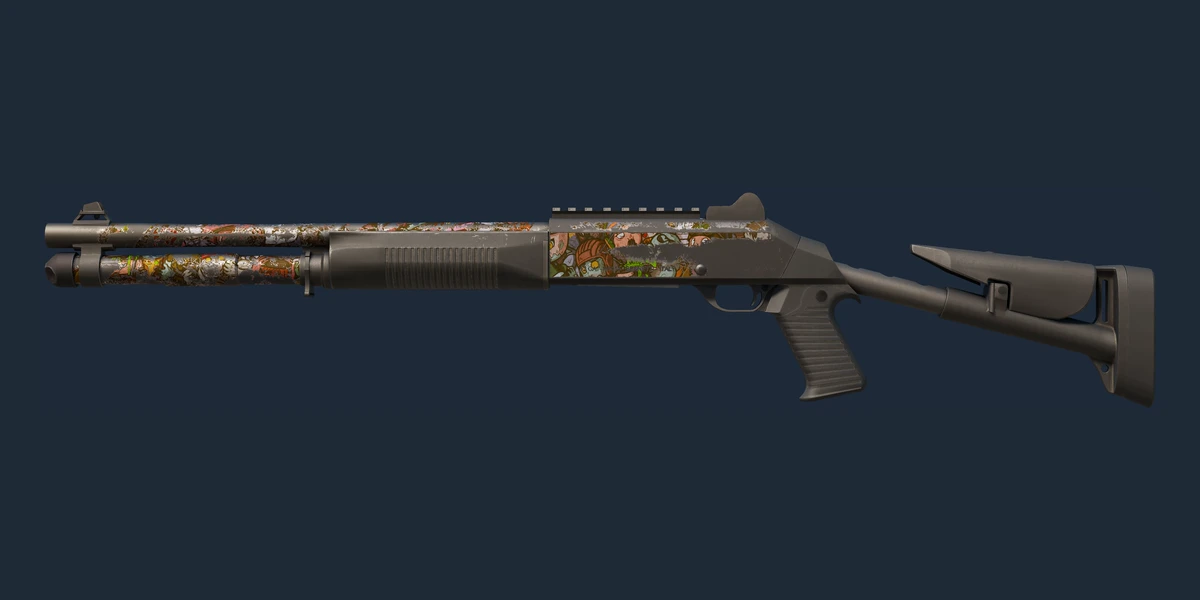 Náhled: XM1014 | Zombie Offensive (Poničený bojem)
